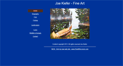 Desktop Screenshot of joekiefer.com